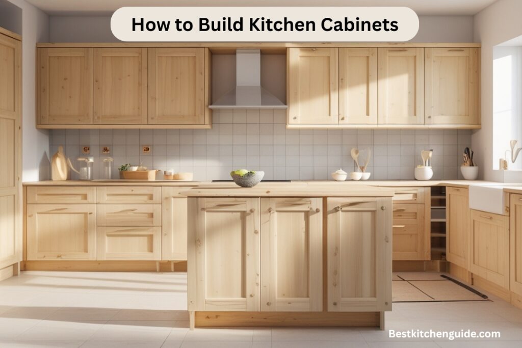how to build kitchen cabinets